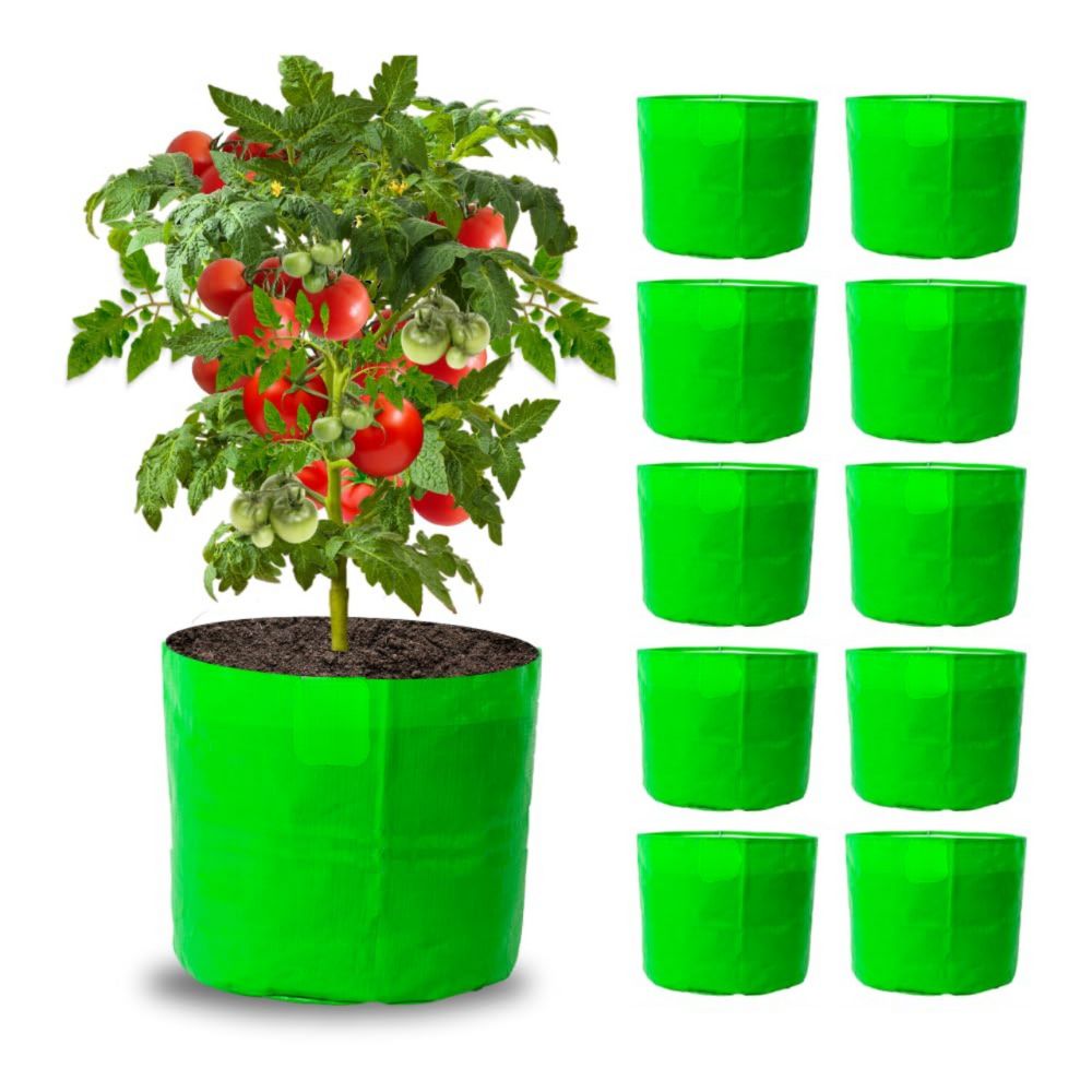 15*12 Inch - 260 GSM Grow Bags for Fruits & Vegetables