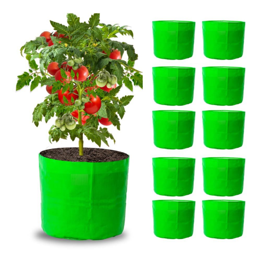 18*18 Inch - 260 GSM Grow Bags for Fruits & Vegetables